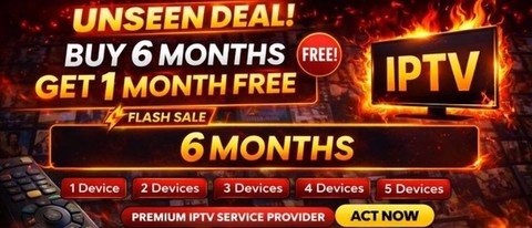 Unseen Deal - Buy 6 months, get 1 month free