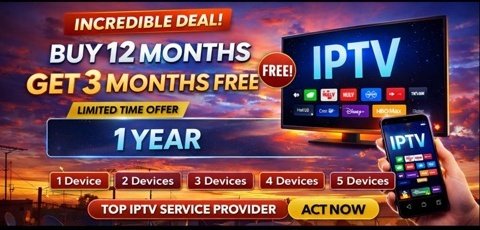 Incredible Deal - Buy 12 months, get 3 months free